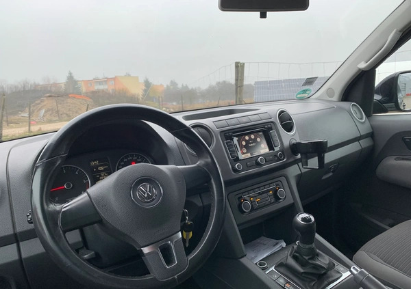 Volkswagen Amarok cena 54400 przebieg: 284000, rok produkcji 2010 z Kościan małe 37